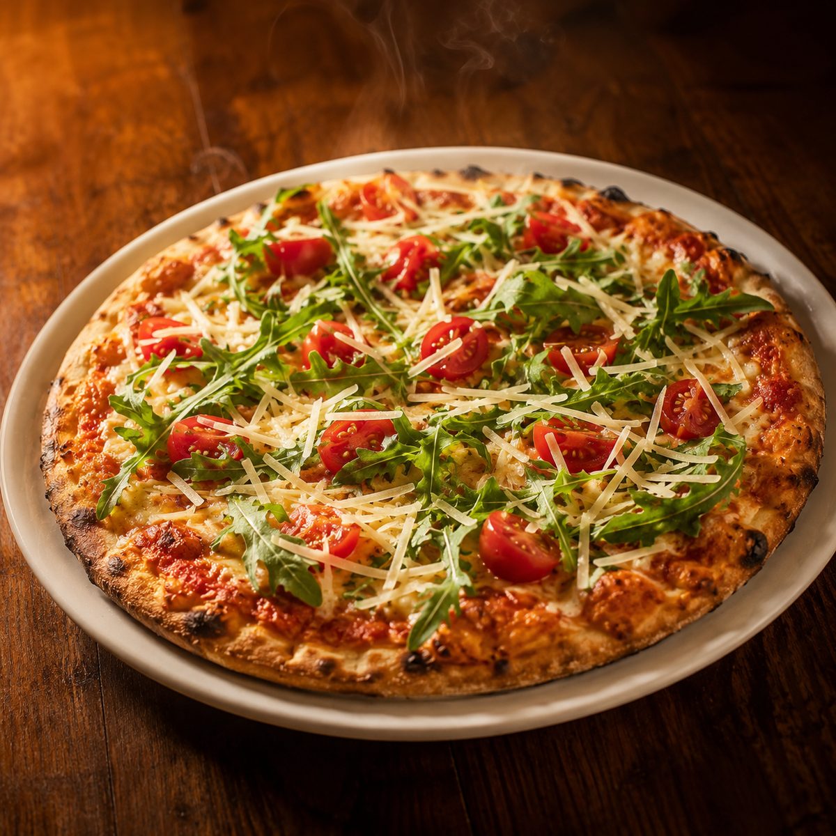 Pizza aus dem Ofen